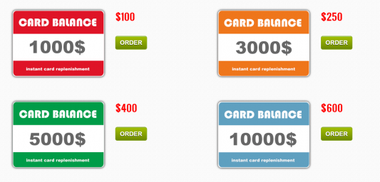 INSTANT CARD REPLENISHMENT